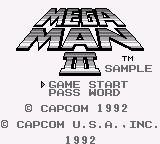 Mega Man III (USA) (Sample)